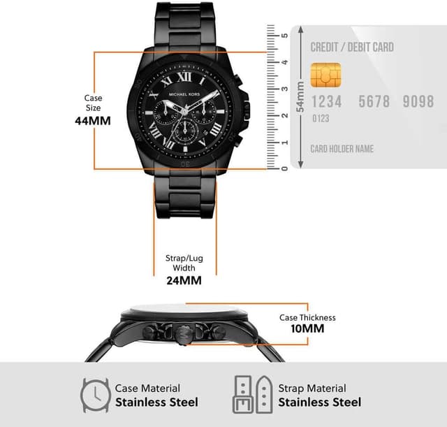 Thumbnail 6 de Michael Kors Alek cronógrafo cuarzo correa acero