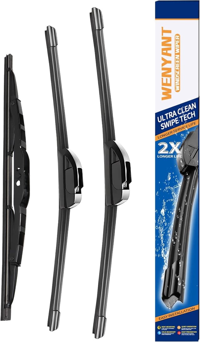 Detalle de Wenyant 26"/16"/13" Windshield Wipers for Honda CR-V (2012–2016) — Set of 3