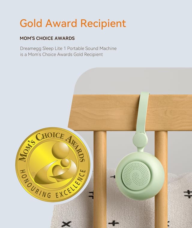 Thumbnail 1 de Dreamegg Sleep Lite 1 Weißes Rauschen Grün