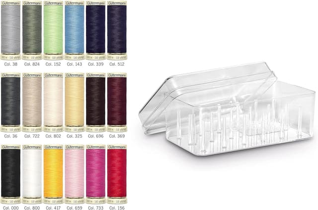 Thumbnail 3 de Gütermann Hilos de almacenamiento caja 18 carretes