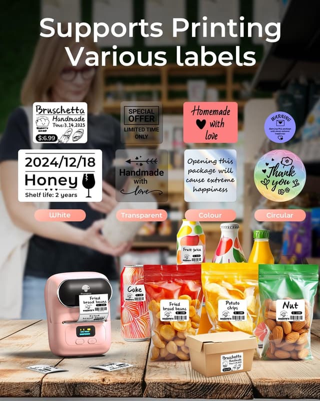 Thumbnail 4 de Phomemo M110 Label Maker