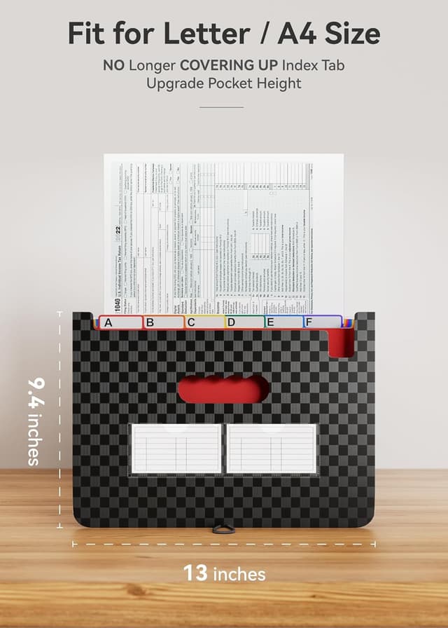 Thumbnail 2 de ABC life 26-pocket Expanding File Organiser