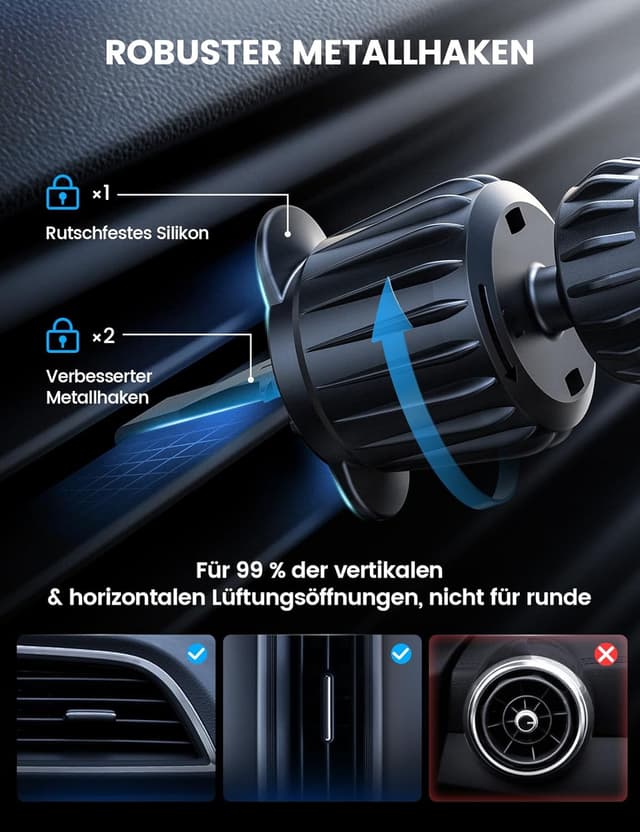 Thumbnail 5 de Lamicall 15W Handyhalterung Auto mit Magsafe