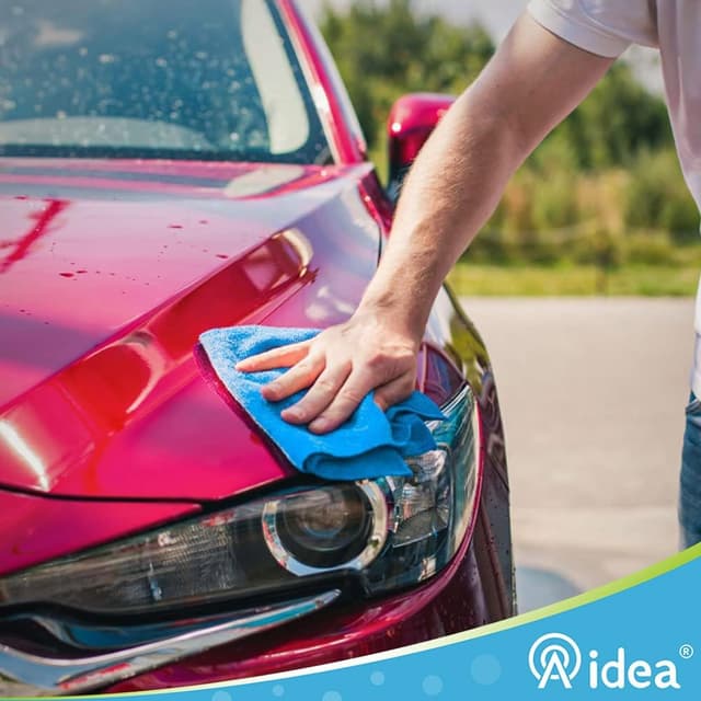 Thumbnail 5 de AIDEA Lot de 12 chiffons microfibre 30 x 30 cm 🧽