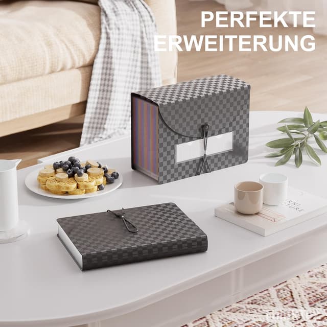 Thumbnail 4 de ThinkTex Dokumentenmappe A4 26 Taschen