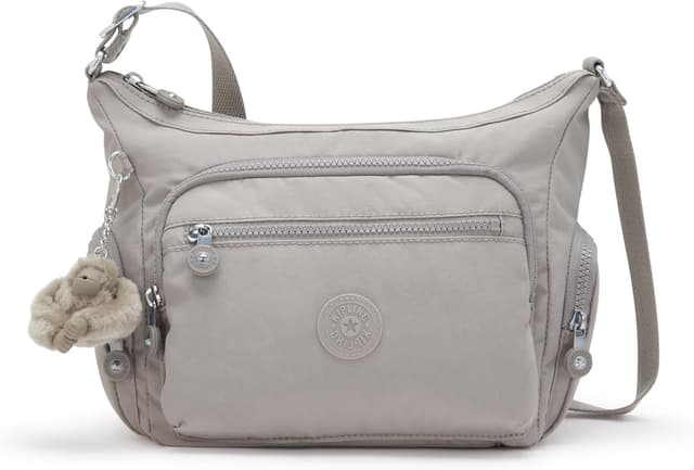 Thumbnail 3 de Kipling Gabbie S Bandolera Pequeña, Gris Elegante