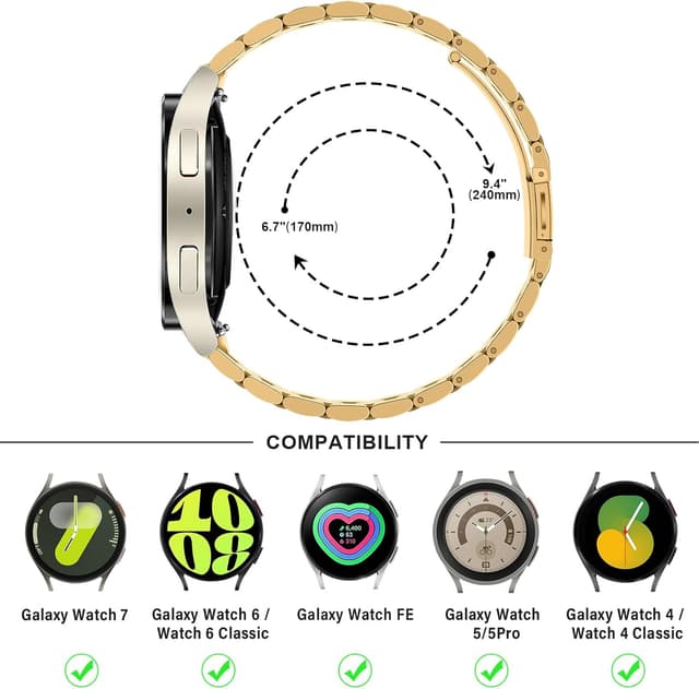Detalle 1 de No Gap strap 20mm for Galaxy Watch