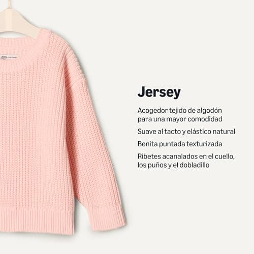 Detalle 2 de Amazon Essentials x Sofia Grainge Jersey unisex bebés Rosa 18 meses