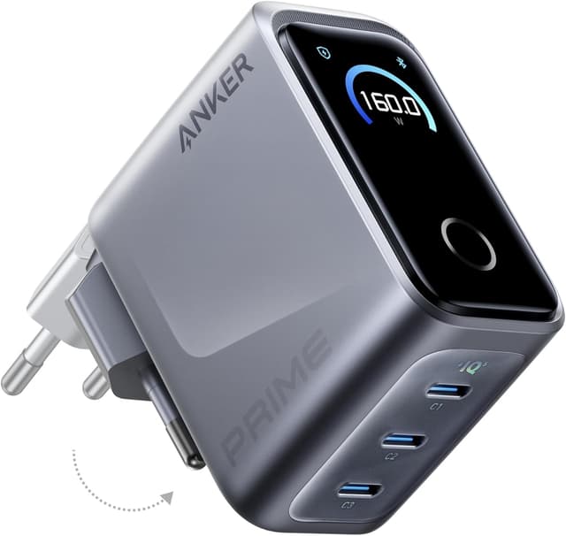 Detalle de Anker Prime 160W USB C Ladegerät 🔌