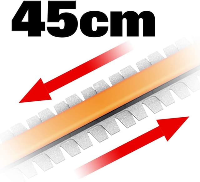 Detalle de WORX 2 in 1 18V (20V MAX) Combo Set: tagliasiepi telescopico da 45 cm e motosega da 20 cm WG908E con PowerShare