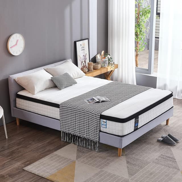 Detalle 2 de Inofia King Size Mattress 10.6 Inch Hybrid Mattress