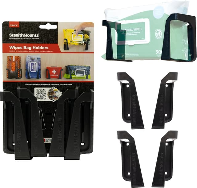 Detalle de StealthMounts Porte-essuie lot de 2 pour atelier