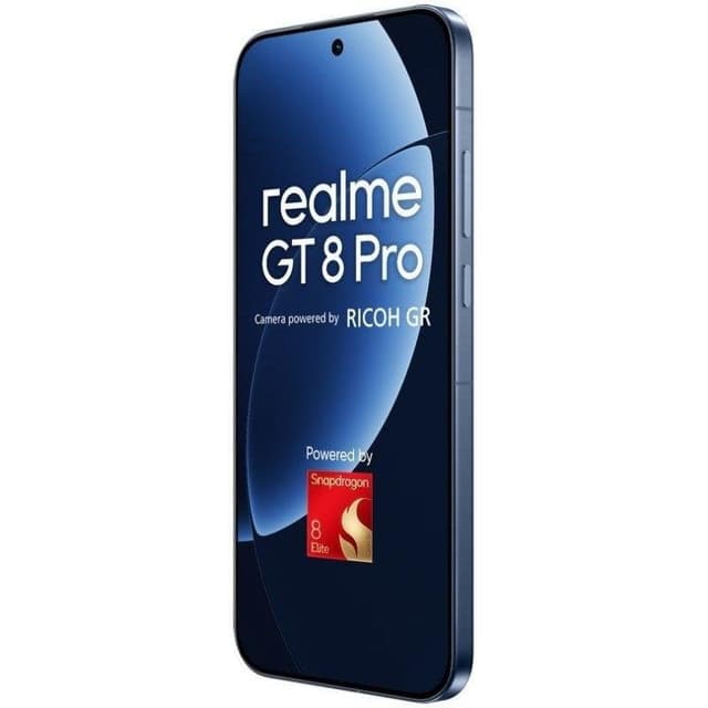 Detalle de realme GT 8 Pro 5G de 16GB y 512GB con pantalla 6,79" Azul