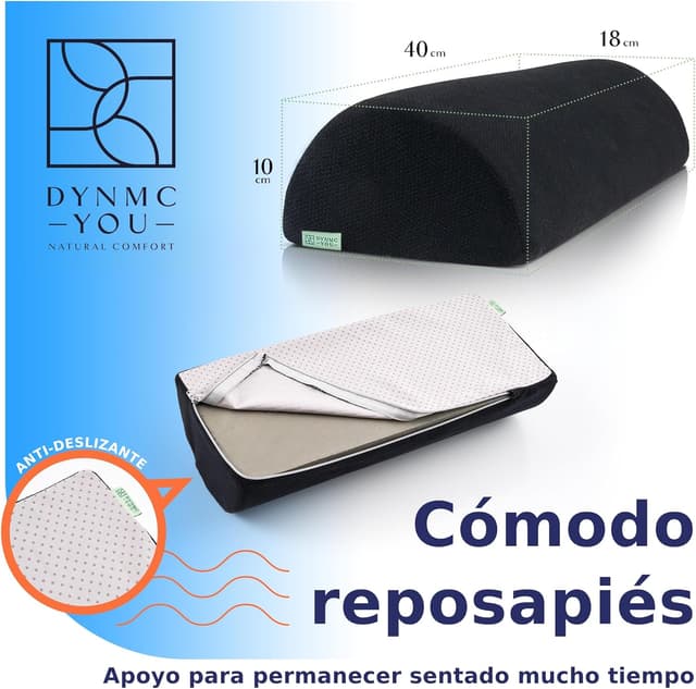 Thumbnail 5 de DYNMC YOU Cojín Reposapiés Gris