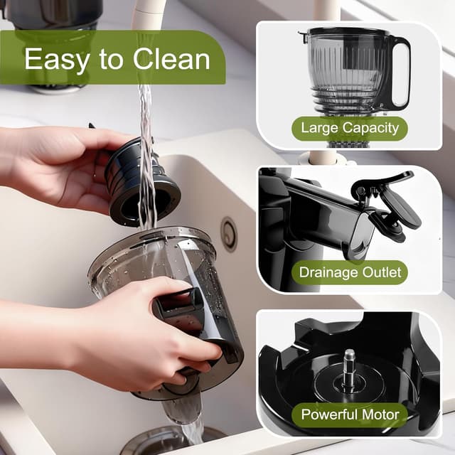 Thumbnail 5 de Cold Press Juicer 5.8" Wide Chute 300W