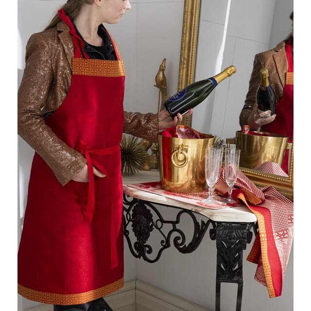 Detalle 2 de Le Jacquard Français Delantal algodón Festin 🍽