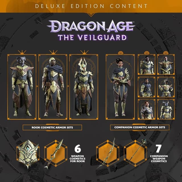 Detalle de Dragon Age The Veilguard Deluxe Edition code