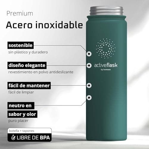 Thumbnail 2 de Active Flask Botella Térmica Inox 1L y 500ml 🚰