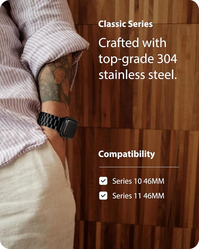 Thumbnail 2 de Fullmosa Compatible Apple Watch Strap 46mm