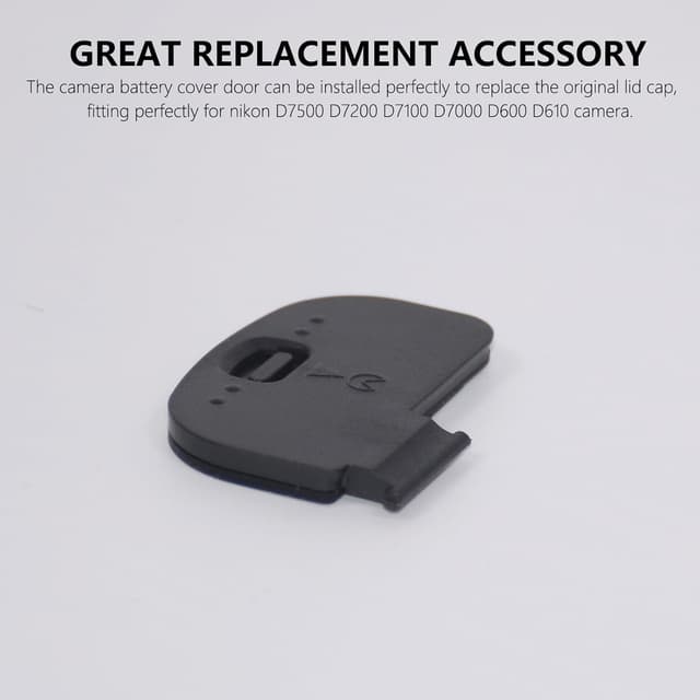 Thumbnail 4 de Nikon D7200 Battery Door Cover Replacement