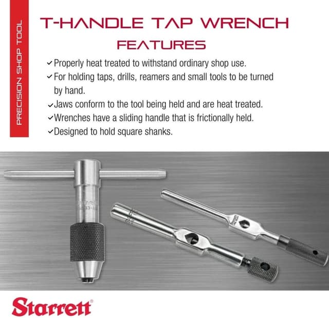 Thumbnail 1 de Starrett 93 A Porte-taraud T 0,15–0,47 cm