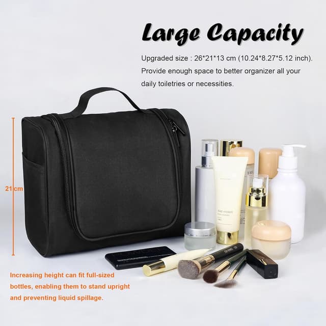 Detalle 2 de FITDON Large Hanging Toiletry Bag
