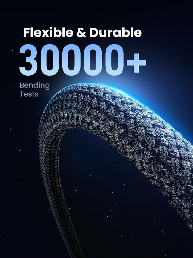 Detalle de UGREEN USB C cable PD 3.1 240W, 2m