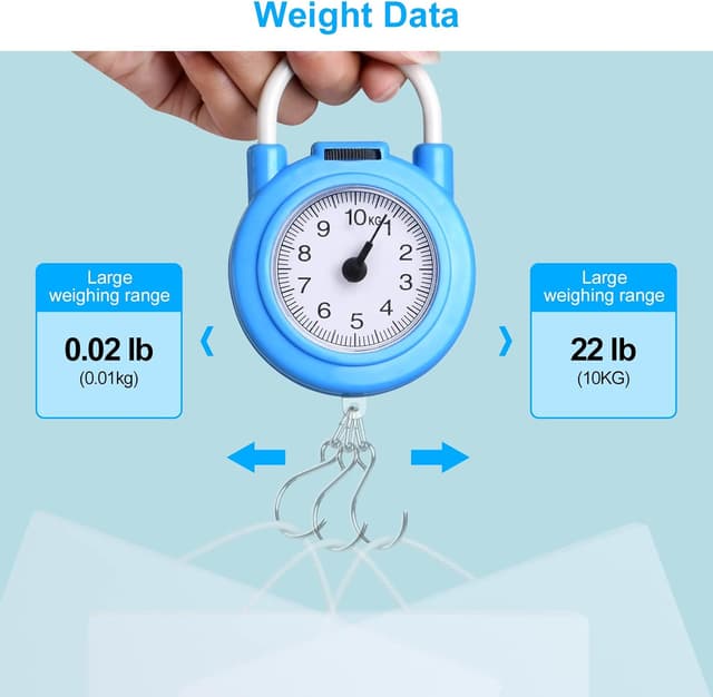 Thumbnail 3 de Vicloon Bilancia digitale a gancio 10 kg