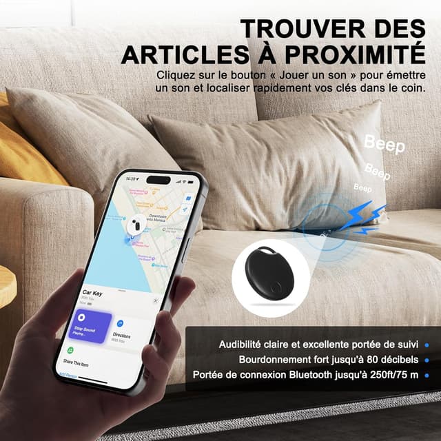 Thumbnail 3 de Smart Air Traceur Tag lot de 4