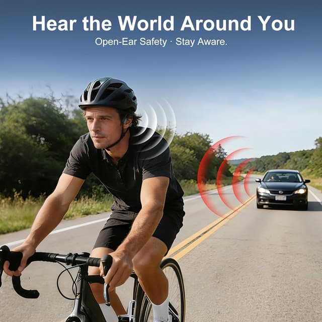 Detalle de Sunvito Bone Conduction Headphones Bluetooth 6.0