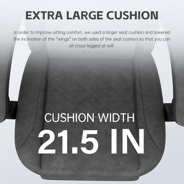 Thumbnail 6 de PZDO gaming chair 350LBS footrest