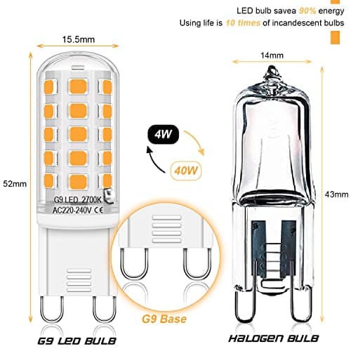 Detalle 2 de Auting G9 LED 4 W 2700 K