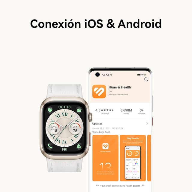 Thumbnail 6 de HUAWEI Watch D2: Salud al Alcance de tu Mano 🩺