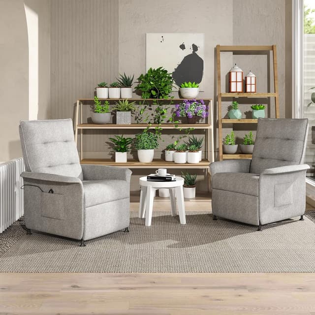 Thumbnail 1 de FLEXISPOT Set di 2 Poltrone Reclinabili Elettriche 105°–155°