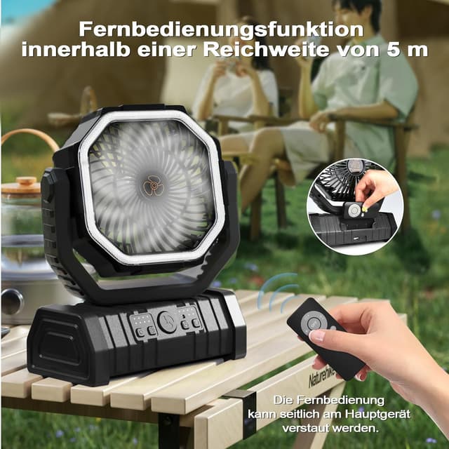 Thumbnail 1 de OUWANCH Ventilateur portable 20000 mAh ⚡