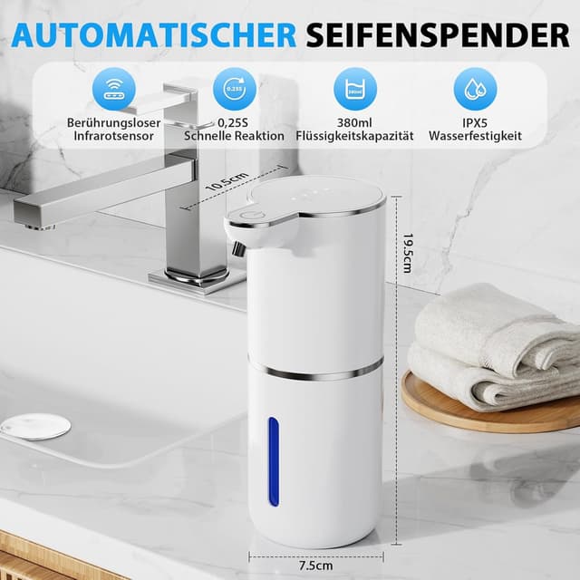 Detalle 2 de Fantictas Automatischer Seifenspender