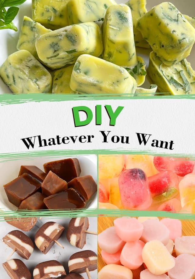 Detalle de DOQAUS ice cube tray kit with 4-pack