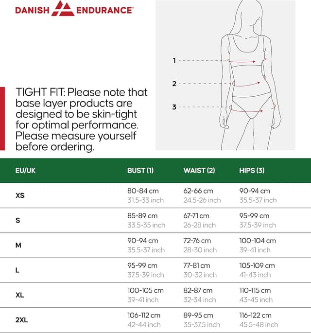 Detalle de Danish Endurance Merino thermal top 180g