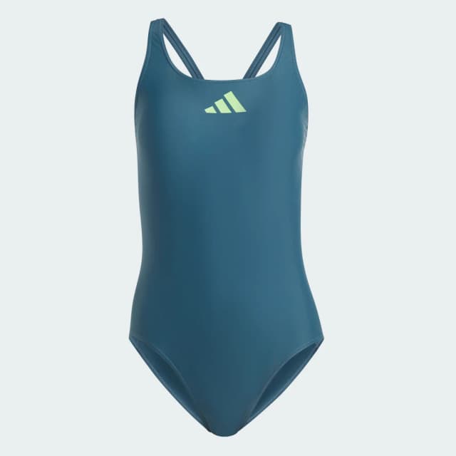 Imagen de Adidas Bañador 3 Bar Logo Turquesa en OfertitasTOP