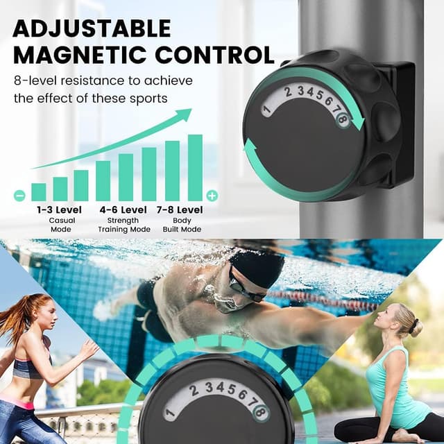 Thumbnail 2 de Dripex Crosstrainer 6 kg Schwungrad 🏋