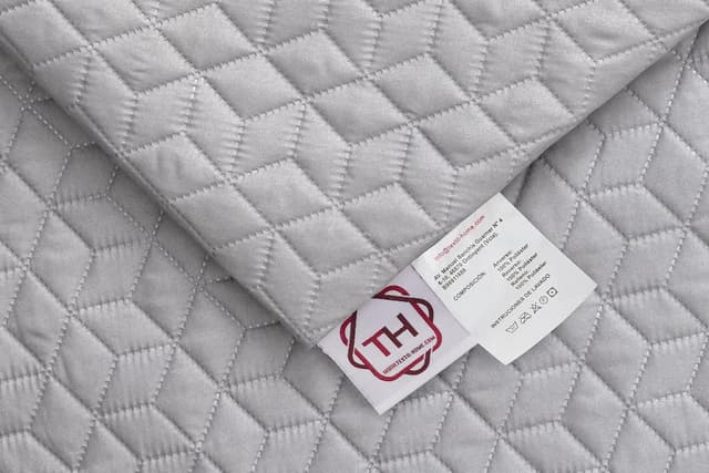 Detalle 2 de Textilhome Geometric Circus Funda Sofá 3 Plazas, Protector Gris