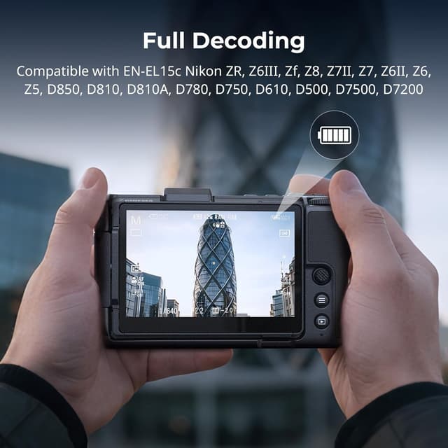 Thumbnail 2 de SmallRig Kamera Akku-Kit EN-EL15c Dual-Ladegerät