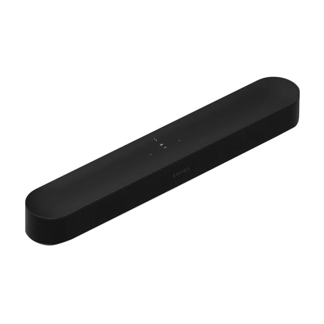 Detalle de Sonos Beam (2ª gen.) Barra de sonido Wi‑Fi negra reacondicionada a estrenar