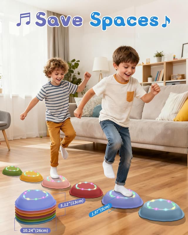 Thumbnail 6 de Ueuttiy Stepping Stones Balance Set