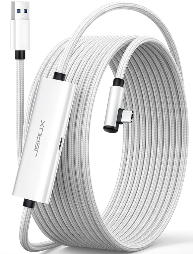 Detalle de JSAUX Link Cable for VR Headsets 16ft