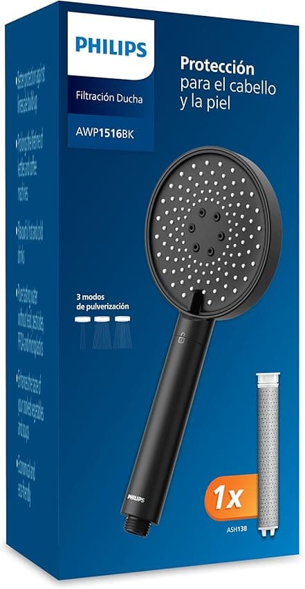 Imagen de Philips Water filtro ducha 3 modos 1 mes en OfertitasTOP