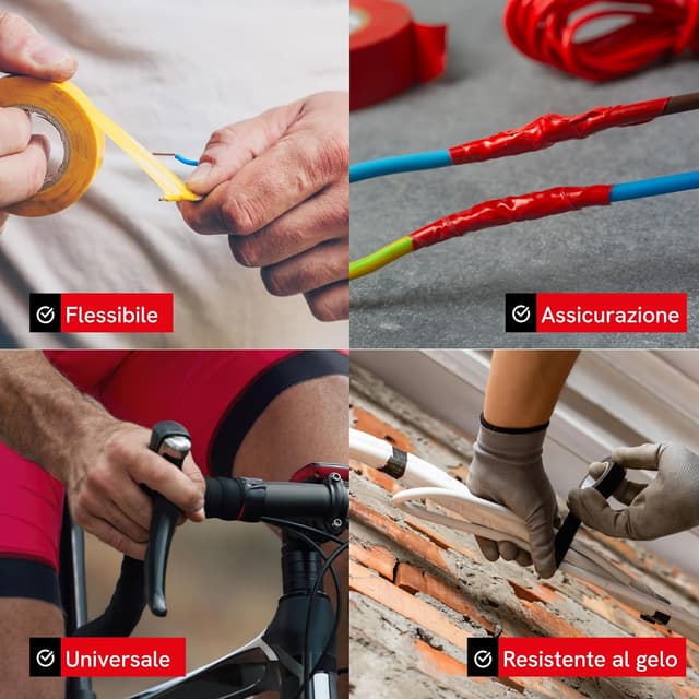 Thumbnail 6 de ERKO Nastro Isolante 15 mm x 10 m 🎛