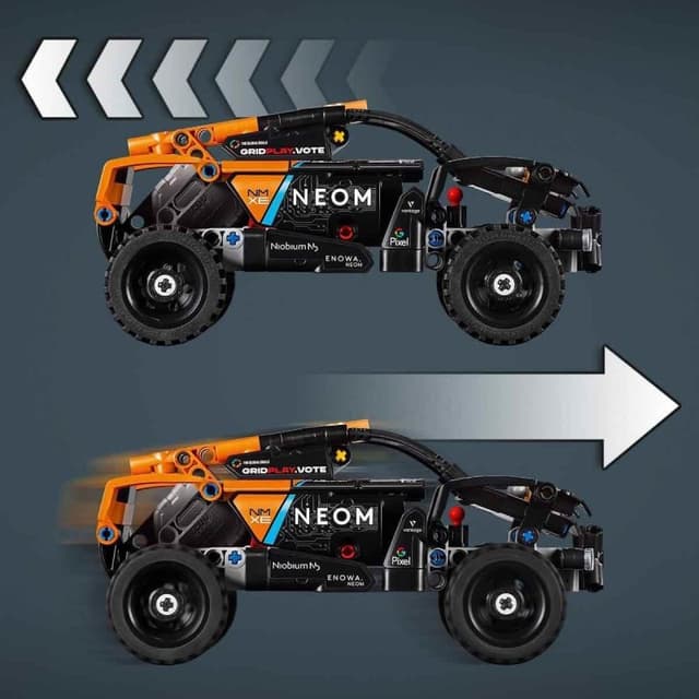 Detalle de Lego Technic NEOM McLaren Extreme E Race Car