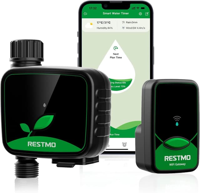 Imagen de RESTMO Timer irrigazione WiFi programmabile 1 zona en OfertitasTOP