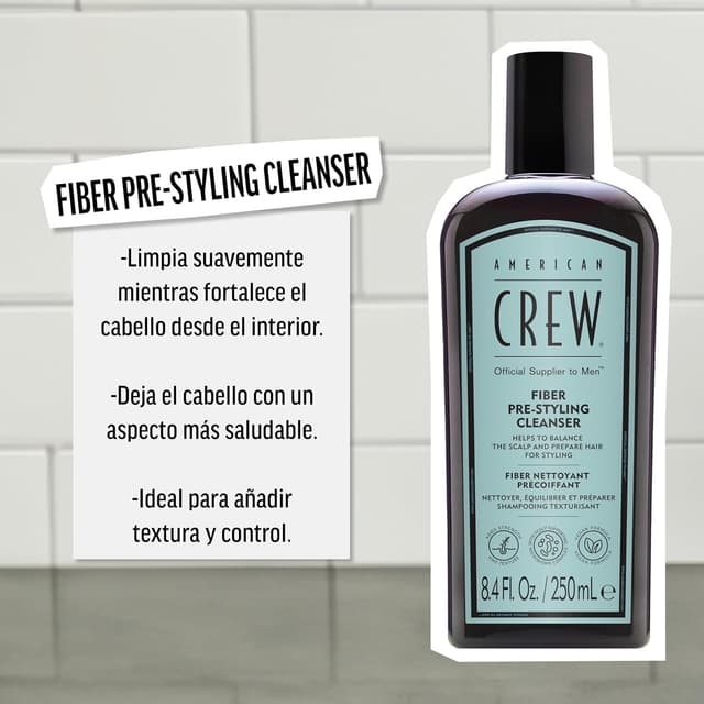 Thumbnail 4 de American Crew Fiber Pre-Styling Shampoo đȘ 250ML
